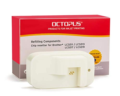 Octopus Chipresetter kompatibel für Brother LC-3211, LC-3213, LC-3217, LC-3219 Druckerpatronen, für 120 Resets von Octopus