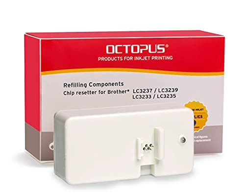 Octopus Chipresetter kompatibel für Brother LC-3237, LC-3239, LC-3233, LC-3235 Druckerpatronen, für 60 Resets von Octopus