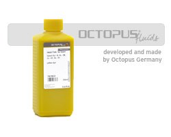 Octopus Fluids Nachfülltinte kompatibel für HP 971 Druckerpatronen gelb pigmentiert, 1L, für HP Officejet PRO X 451, X 476, X 451, X 476, X 576, X 551, kein OEM von Octopus