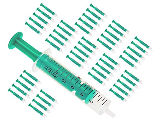 Octopus Refill Spritzen 50 Stück mit 10ml Füllvolumen - zum Befüllen von Fill-In Patronen oder anderer Tintenpatronen von Octopus