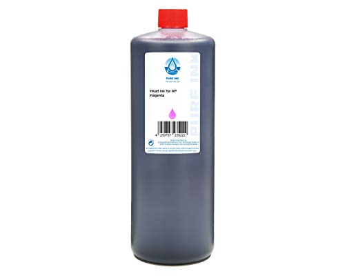 PURE INK Druckertinte kompatibel für HP 6657, 8728 magenta 1L, non-OEM von Octopus