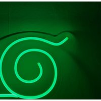 Blatt Led Neon Schild - Decor Anime Interior Design Wand Kunst Dekor von OctopusNeon