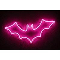 Fledermaus Led Neon Schild - Licht Raum Interior Design Leuchtreklame Wand Kunst Dekor Halloween Geschenk von OctopusNeon