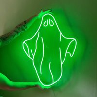 Gespenst Led Neon Schild - Licht Raum Interior Design Wand Kunst Dekor Halloween von OctopusNeon