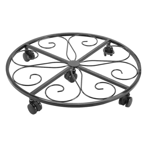 Ocuuer Blumentopf Caster mit Rädern Heavy Dut Plant Topf Mover for Gartenhof Balkon (Stil 1) von Ocuuer