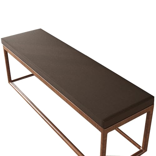 Odaima Bankkissen Bankauflage Stuhlkissen für Fensterbank, Abnehmbarem Gartenbankauflage Dicke 5 cm rutschfeste Bankpolster Schaukel Sitzkissen für Outdoor, Terrasse, Drinnen(Dunkelbraun,170x45x5cm) Odaima Bankkissen Bankauflage Stuhlkissen für Fensterbank, Abnehmbarem Gartenbankauflage Dicke 5 cm rutschfeste Bankpolster Schaukel Sitzkissen für Outdoor, Terrasse, Drinnen(Dunkelbraun,170x45x5cm) von Odaima