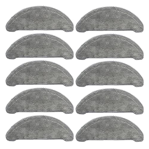 10 Stück Mopptücher Zubehör für Roidmi EVE Plus Roboter Staubsauger von Odashen