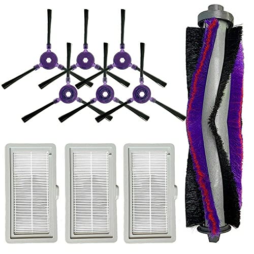 Odashen 10-teiliges Filter-Hauptseitenbürsten-Set, Ersatz für Samsung Powerbot-E VR05R5050WK Roboter-Staubsauger von Odashen