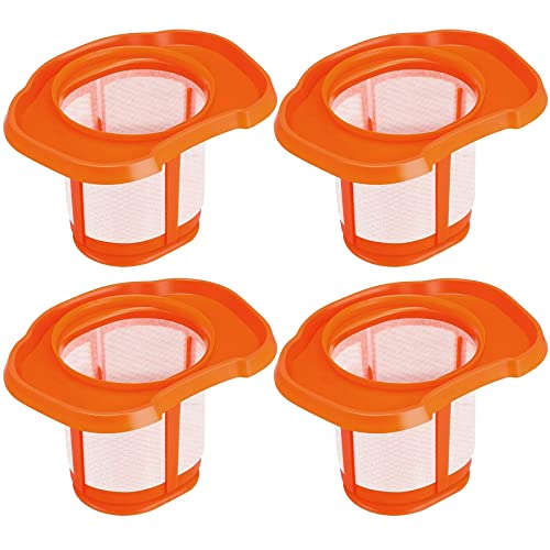 Odashen Vakuumfilter für Black+Decker BHHV320B/BHHV320J/BHHV520BF/BHHV520BFP/BHHV520BT/BHHV520JF Handstaubsauger, 4 Stück von Odashen