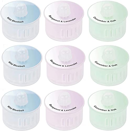 9er-Pack Duftkapsel-Lufterfrischer, Ersatz für Ecovacs Deebot T9, T9 MAX T9 Power T9 AIVI Zubehör von Odashen