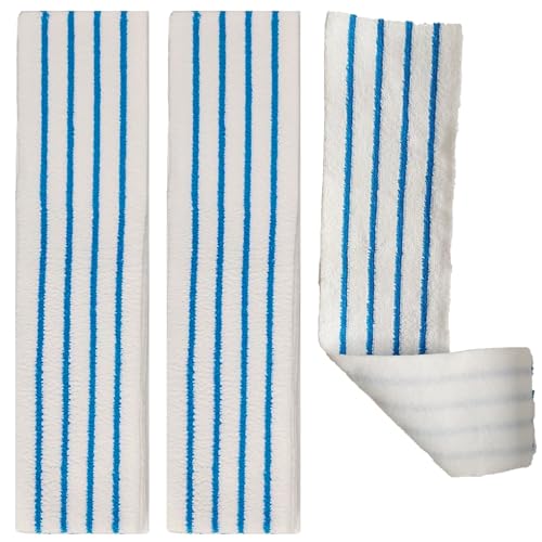 Einweg-Mikrofaser-Handtücher für RCP 45,7 cm Quick Connect Mopp-System-Rahmen (FGQ56000YL00, 1863893 oder FGQ55900BK00), Blau, 30 Stück von Odashen
