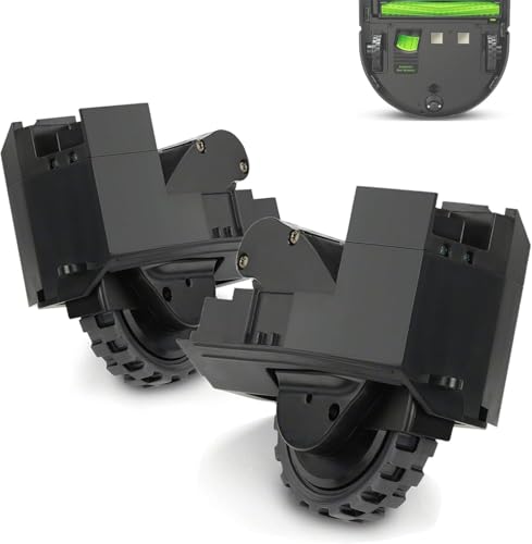 Linkes & Rechtes Antriebsradmodul Ersatz Kompatibel mit IRobot Roomba S9 (9150) S9+ S9 Plus (9550) Staubsauger Ersatzteile Zubehör (links & rechts) von Odashen