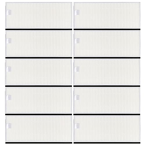 Odashen 10 x Filter mit Schwamm-Zubehör für Ecovacs Deebot U2 DGN22 Staubsaugerroboter Odashen 10 x Filter mit Schwamm-Zubehör für Ecovacs Deebot U2 DGN22 Staubsaugerroboter von Odashen