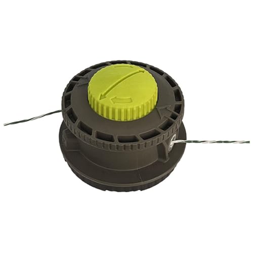 Odashen 314608005 Trimmerkopf für Ryobi RY15526 RY15527 RY15529 Spule Easy+ Bump Feed Trimmerkopf gerader Schaft von Odashen
