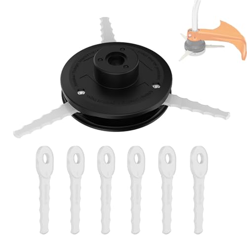 Odashen 4002 710 2189 Ersatz-Trimmerkopf für Stihl FS44 FS55 FS56 FS70 FS80 FS83 FS85 FS90 100RX FS110 FS120 FS130 FS200 FS250 KM55 KM56 KM 85 km. 90 KM110 KM130 + FS-KM Trimmer (9 Klingen) von Odashen