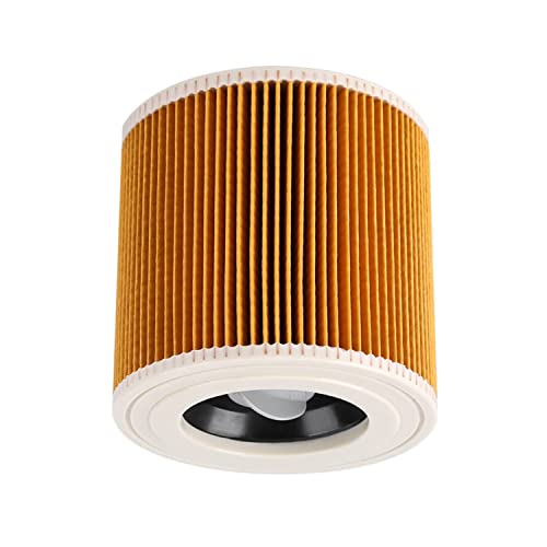 Odashen Luftfilterkartusche HEPA Staubfilter für Kärcher A2004 A2054 A2204 A2656 WD2.250 WD3.200 WD3.300 Nass- und Trockensauger Ersatz von Odashen