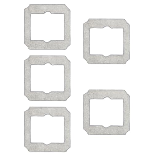 Odashen Reinigungstücher für ECOVACS Winbot Mini, W-CC02-0012 Fenster-Staubsaugerroboter, waschbar und wiederverwendbar, 5 Stück von Odashen
