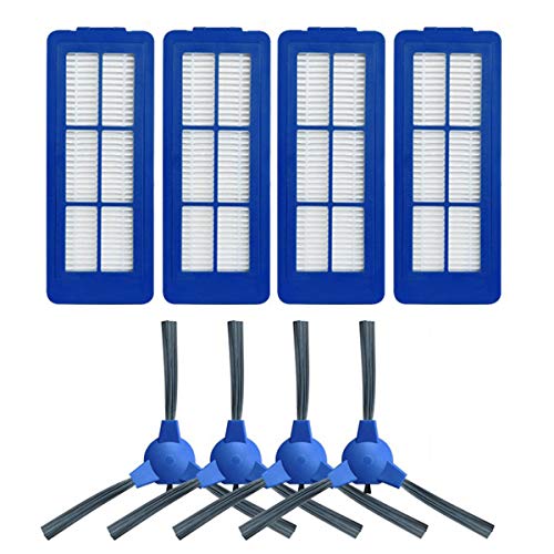 Odashen Seitenbürste Hepa Filter Set für Eufy Robovac G10 G30 Hybrid Saugroboter Teil von Odashen