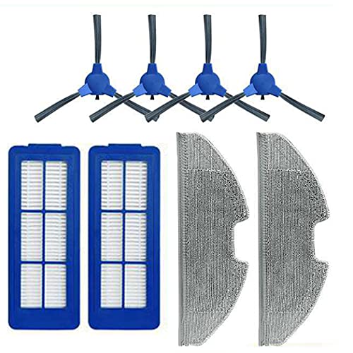Odashen Seitenbürste Wischtuch Filter Kits Zubehör für Eufy RoboVac G10 Staubsauger von Odashen