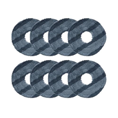 Odashen Wischmopp-Ersatz für Eufy Omni C20 Staubsauger, Mikrofaser, waschbare und wiederverwendbare Wischpads, 8 Stück von Odashen