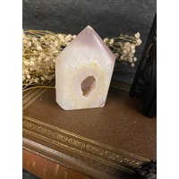 Achat Druzy Türmchen - Heilstein von OddsAndEndsCuriosity