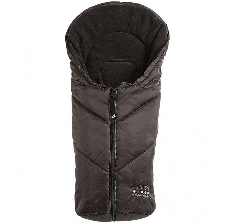 Odenwälder Bettnestchen Odenwälder Fußsack für Babyschale Teddy P5 schoko von Odenwälder