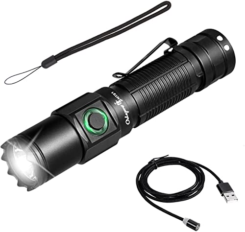 Odepro NT21 LED Taschenlampe 1200 Lumen Power Display, IP67 Wasserdicht Taschenlampe Led mit 5 Lichtmodi,300 Meter Long Range EDC Handlampe im Taschenformat mit Clip für Camping Wandern Notfall Odepro NT21 LED Taschenlampe 1200 Lumen Power Display, IP67 Wasserdicht Taschenlampe Led mit 5 Lichtmodi,300 Meter Long Range EDC Handlampe im Taschenformat mit Clip für Camping Wandern Notfall von Odepro