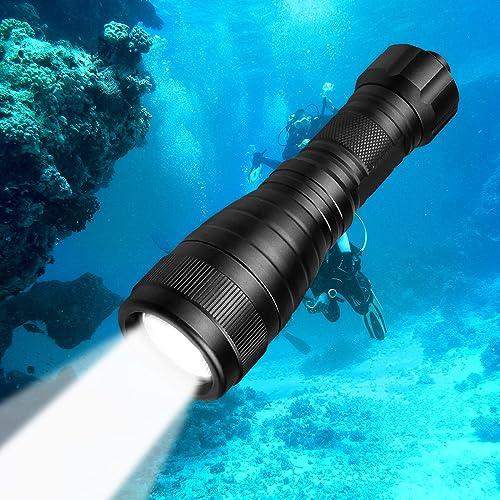 Odepro WD41 1000 Lumen Einspielermodus Taschenlampe Tauchleuchte Unterwasser 150m wasserdicht Submarine Licht von Odepro