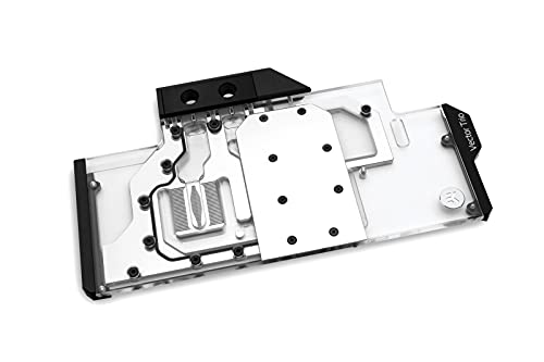 EK Water Blocks 3831109814253 Ventilator, Kühler und Kühler, Grafikkarte, Wasserblock, Schwarz, Metallisch von Odestar