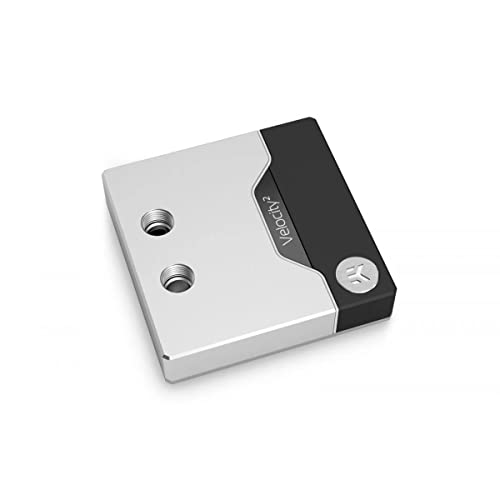 EK Water Blocks Compatible EK-Quantum Velocity² D-RGB CPU Wasserkühler - Intel 1200, Nickel + Satin Titanium von Odestar