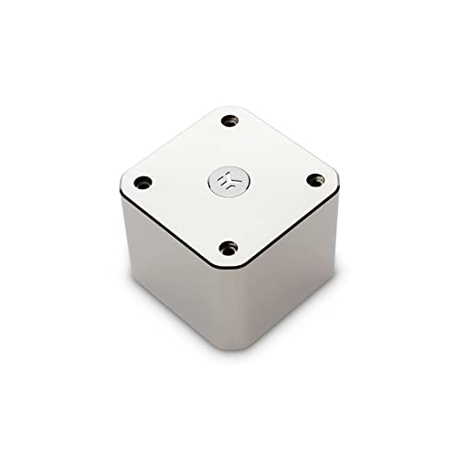 EKWB EK-Quantum Convection D5 - Nickel Abdeckung, nickel, für D5-Pumpen von Odestar