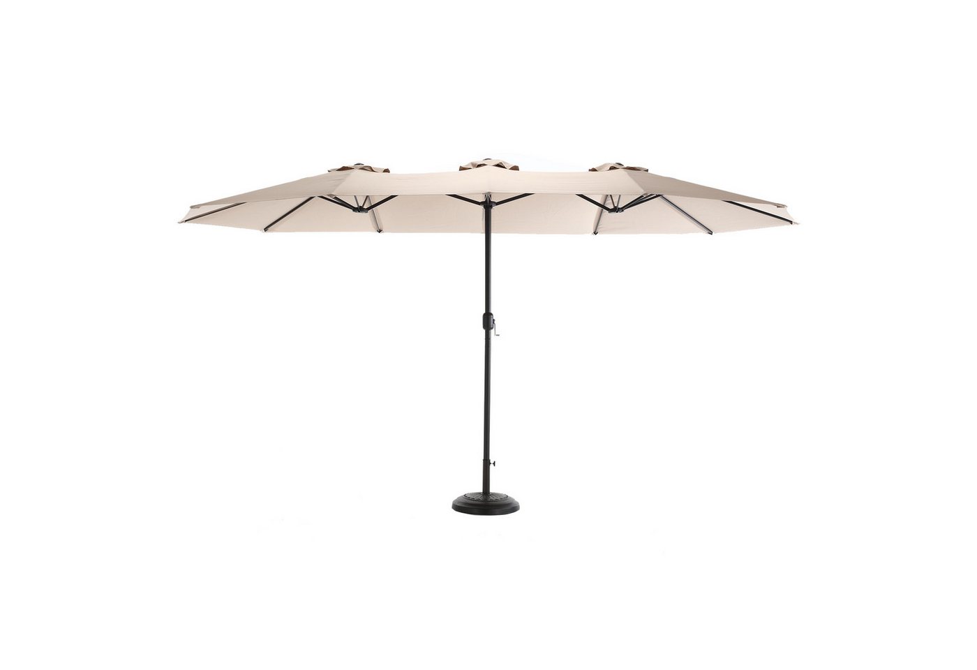 Odikalo Balkonschirm Strandschirme Sonnenschirm Regenschirm Outdoor Kurbel 15 Ft mehrfarbig Odikalo Balkonschirm Strandschirme Sonnenschirm Regenschirm Outdoor Kurbel 15 Ft mehrfarbig von Odikalo