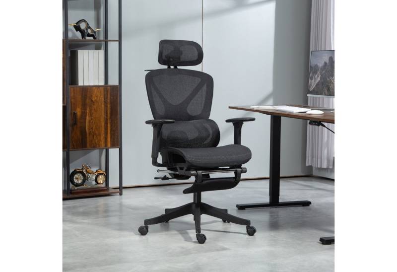 Odikalo Bürostuhl Drehstühl Chefsessel Ergonomisch Liegefunktion Fußstütze Schwarz Odikalo Bürostuhl Drehstühl Chefsessel Ergonomisch Liegefunktion Fußstütze Schwarz von Odikalo