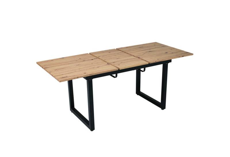 Odikalo Esstisch Kaffee-Freizeittisch Wohnzimmertisch Erweiterbarer Industriestil Odikalo Esstisch Kaffee-Freizeittisch Wohnzimmertisch Erweiterbarer Industriestil von Odikalo