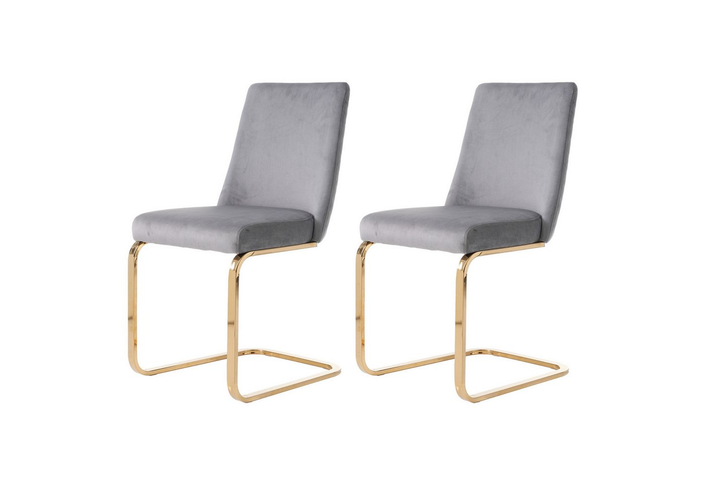 Odikalo Esszimmerstuhl Freizeitstuhl Lounge-Sessel Samt 2er-Set Wohnzimmer Schlafzimmer von Odikalo
