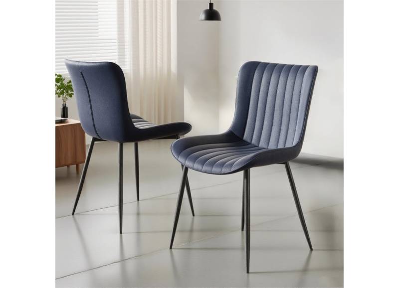 Odikalo Esszimmerstuhl Küchenstuhl Wohnzimmerstühle Polsterstuhl Kunstleder-Sessel 2/4er-set von Odikalo