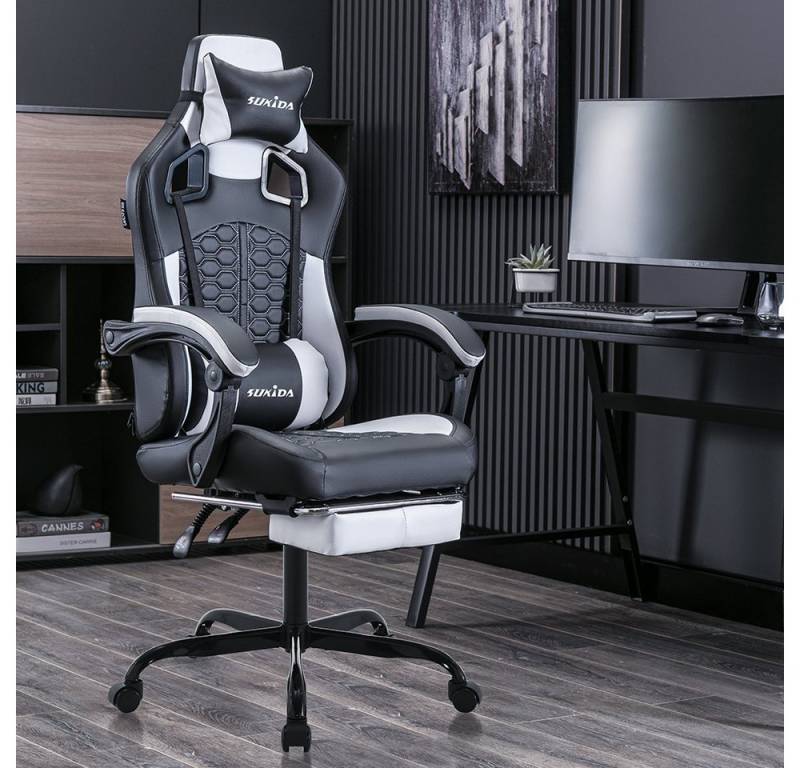 Odikalo Gaming-Stuhl Computerstuhl Bürostuhl Polsterstuhl Ergonomisch Verstellbar Mehrfarbe Odikalo Gaming-Stuhl Computerstuhl Bürostuhl Polsterstuhl Ergonomisch Verstellbar Mehrfarbe von Odikalo