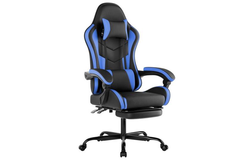 Odikalo Gaming-Stuhl Computerstuhl Bürostuhl Ergonomischer Stuhl Fußstütze Mehrfarbig Odikalo Gaming-Stuhl Computerstuhl Bürostuhl Ergonomischer Stuhl Fußstütze Mehrfarbig von Odikalo