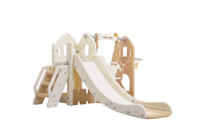 Odikalo Indoor-Rutsche Kinderrutschen-Set Schaukel 5 in 1 Schaukel, Basketballrahmen Odikalo Indoor-Rutsche Kinderrutschen-Set Schaukel 5 in 1 Schaukel, Basketballrahmen von Odikalo