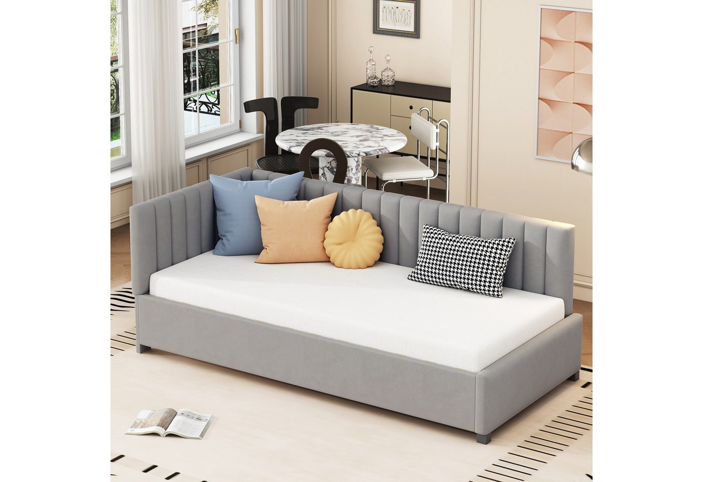Odikalo Polsterbett Schlafsofa 90*200 Multifunktionsbett mit/ohne 2 Stauraumschubladen Odikalo Polsterbett Schlafsofa 90*200 Multifunktionsbett mit/ohne 2 Stauraumschubladen von Odikalo