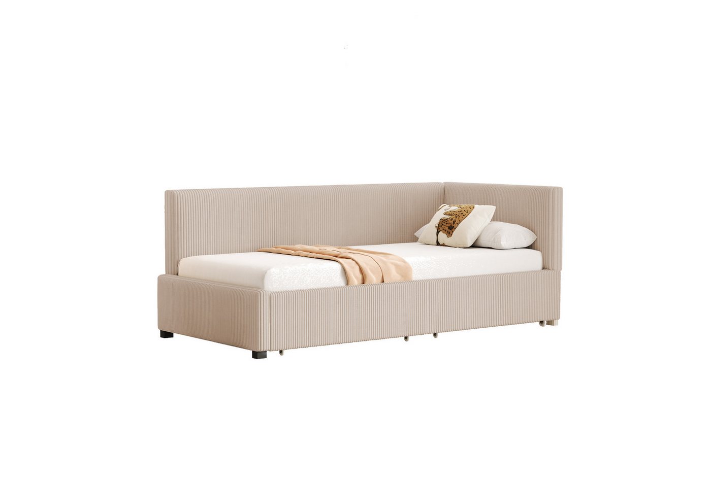 Odikalo Polsterbett Schlafsofa Jugendbett Multifunktionsbett Stauraumschubladen 90*200cm Odikalo Polsterbett Schlafsofa Jugendbett Multifunktionsbett Stauraumschubladen 90*200cm von Odikalo