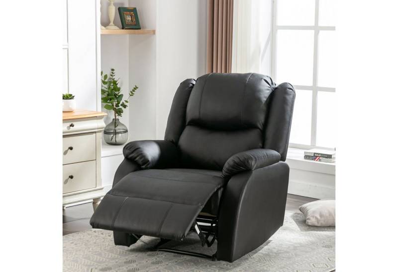 Odikalo Relaxsessel Einzelsessel, Fernsehsessel, Liegestuhl, PU-Leder, Schwarz/Braun Odikalo Relaxsessel Einzelsessel, Fernsehsessel, Liegestuhl, PU-Leder, Schwarz/Braun von Odikalo