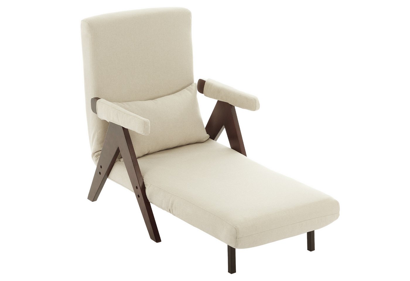 Odikalo Sessel Klappsessel Polstersitz Loungesessel Schlafsofa 3-in-1-Umbausessel Odikalo Sessel Klappsessel Polstersitz Loungesessel Schlafsofa 3-in-1-Umbausessel von Odikalo