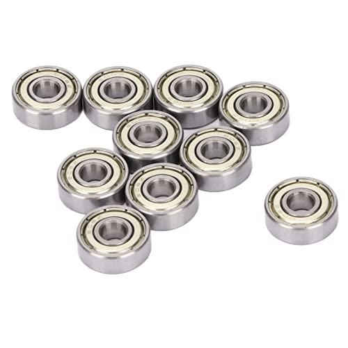 10 Stück 606Z Rillenkugellager Doppelt Abgeschirmtes Miniaturlager 6 Mm X 17 Mm X 6 Mm von Odorkle