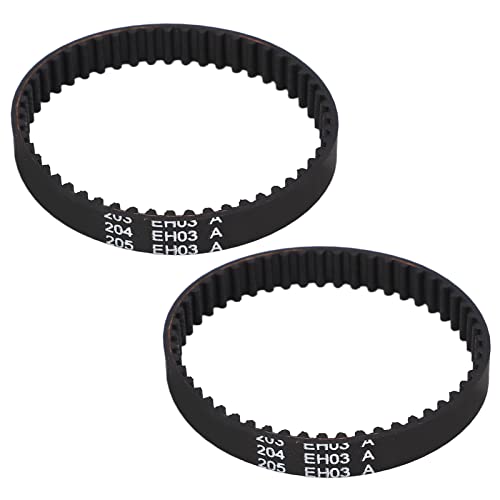 2 Stück Staubsaugerbürstenrollengürtel, Vacuum Belts Staubsaugerteile Gürtelgummi Staubsaugergürtel Ersatz für SHARK AZ1002 AZ1000 AX952 AX950 von Odorkle