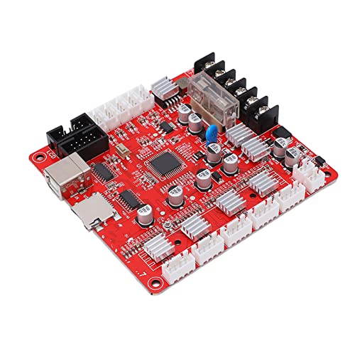 3D-Drucker-Motherboard PWM, für Anet A8 PLUS Mainboard 3D-Drucker-Steuerplatine 3-Wege-Ausgang Mainboard-Modul für Anet A8 PLUS 12‑24 V USB-Schnittstelle von Odorkle