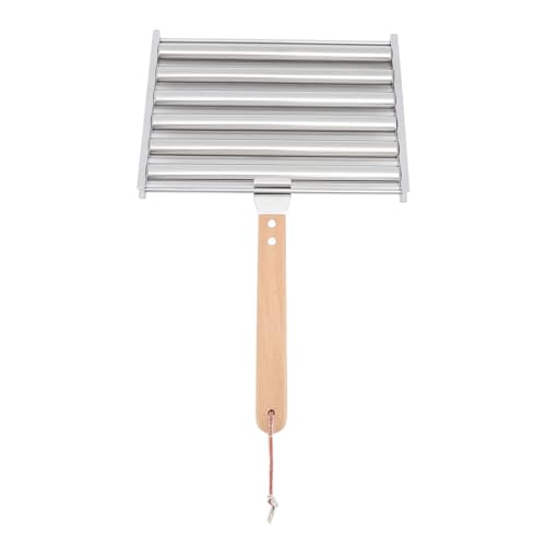 Hot Dog Roller in Edelstahl Grills Effektiv Wurst und Wurst Grill Utensilien für Outdoor-Grillen und Partys (groß) von Odorkle