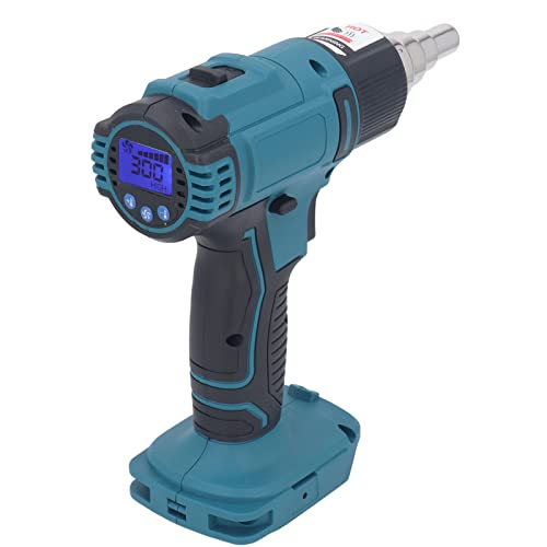 Lithium-Digitalanzeige, Temperaturregelung, Heißluftpistole, Tragbare Hochleistungs-Heißluftpistole, Kompatibler Akku, BL1830B, BL1840B, BL1850B, BL1860B, BL1815, BL1820, BL1825 von Odorkle