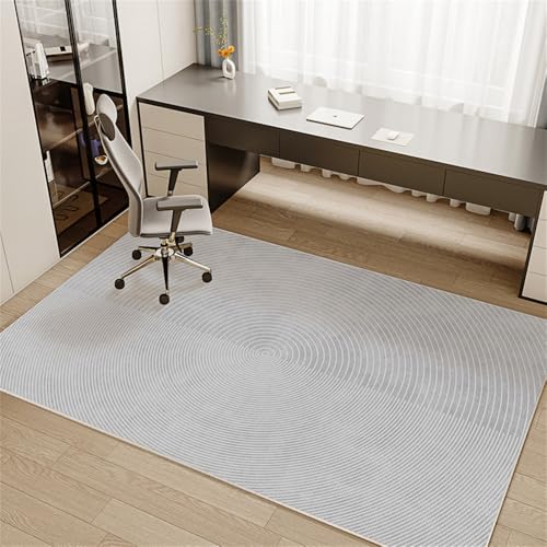 Odot Bodenschutzmatte Bürostuhl, Bürostuhl Unterlage Diverse Größen Schreibtischstuhl Unterlage rutschfest Bodenschutzmatte Gaming Teppich für Hartböden Büro Studie (Wabi-Sabi-Stil 5,80x160cm) von Odot