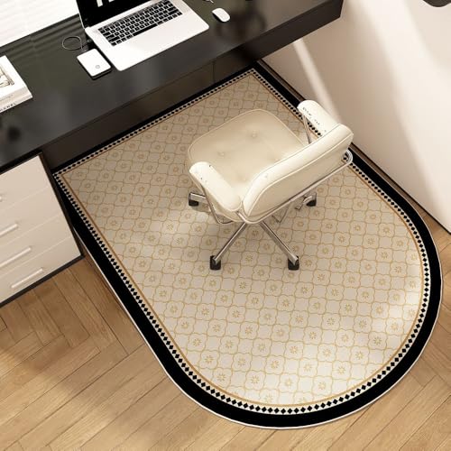 Odot Bodenschutzmatte Bürostuhl, Bürostuhl Unterlage Diverse Größen Schreibtischstuhl Unterlage rutschfest Bodenschutzmatte Modern Gaming Teppich für Hartböden Büro (Klassisches Muster,80x120cm) Odot Bodenschutzmatte Bürostuhl, Bürostuhl Unterlage Diverse Größen Schreibtischstuhl Unterlage rutschfest Bodenschutzmatte Modern Gaming Teppich für Hartböden Büro (Klassisches Muster,80x120cm) von Odot